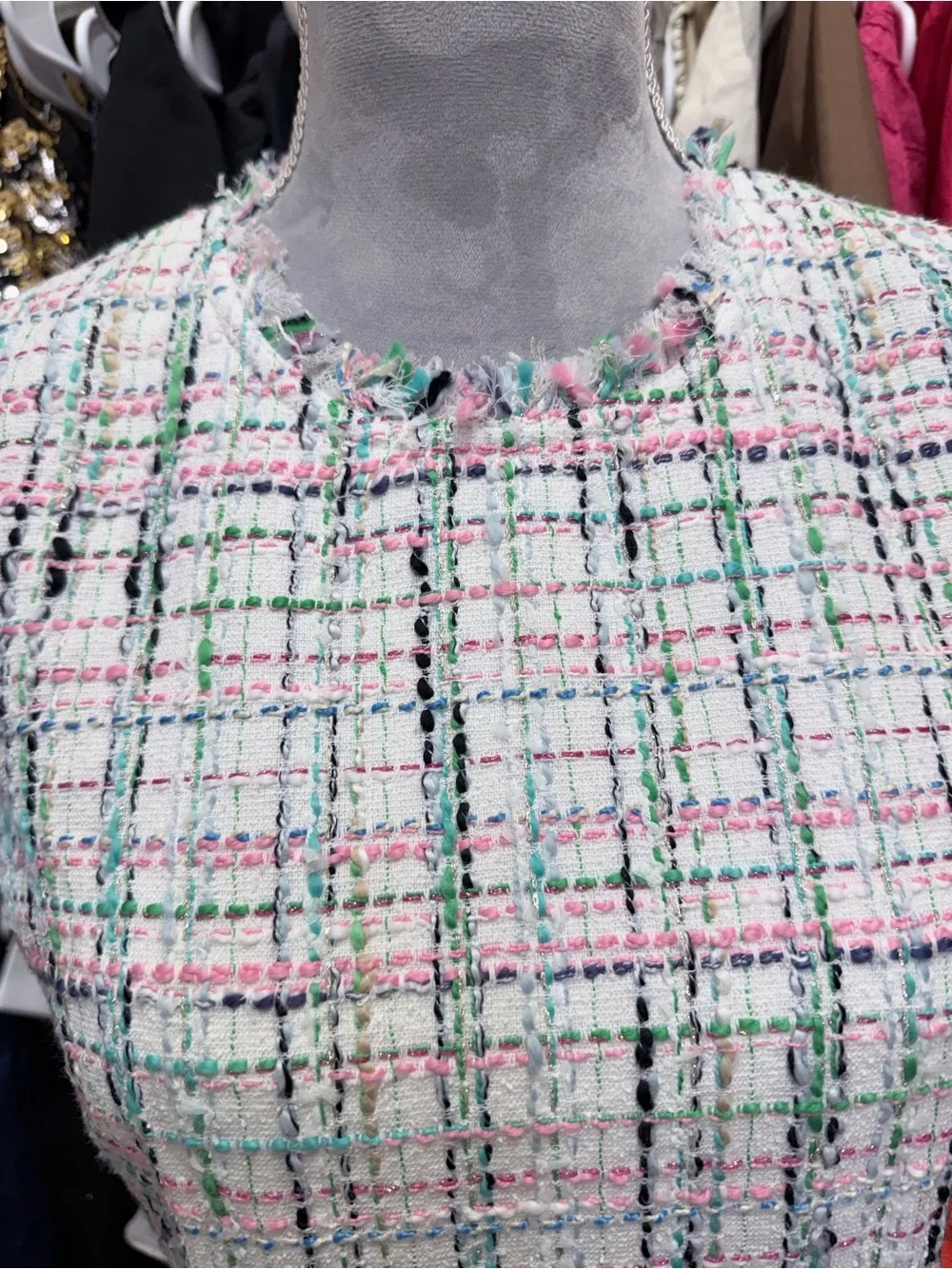 NWOT kate spade pastel tweed shift dress